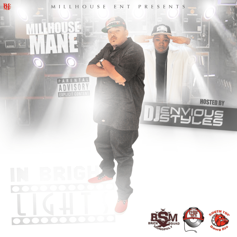 MILLHOUSE - IN BRIGHT LIGHTS FRONT COVER