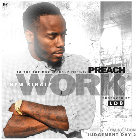 PREACH - WORK SINGLE COVER