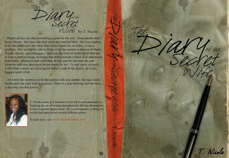 T.NICOLE - DIARY OF SECRET WIFE BOOK COVER